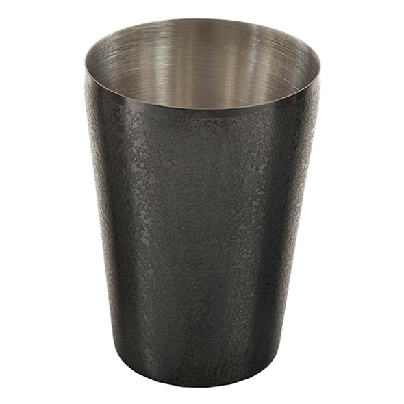Tablecraft 10555 Cocktail Shaker, 28 oz., Black Acid Etch Finish