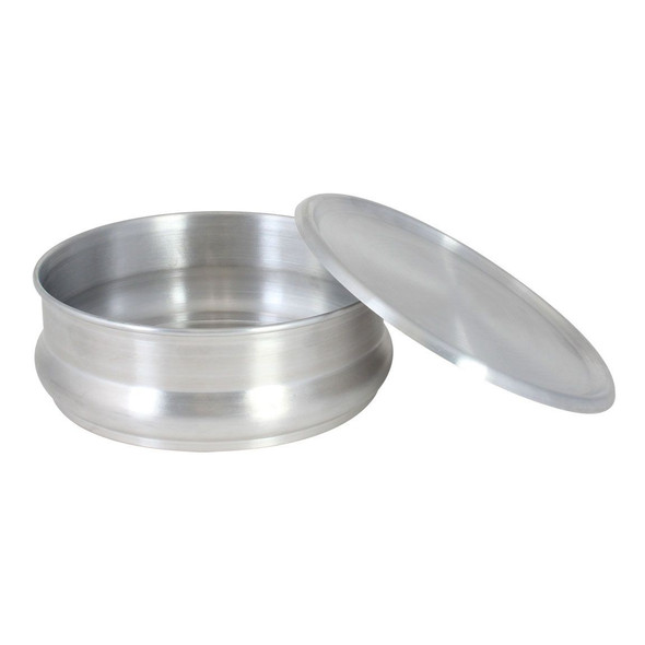 Thunder Group ALDP048 Aluminum Dough Pan, 48 oz., Stackable