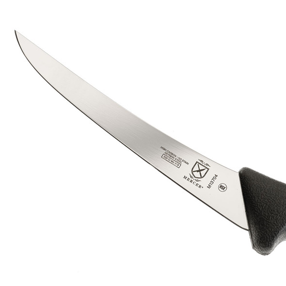 Mercer Culinary M13704 BPX Semi-Flexible Boning Knife, 5.9", Nylon Handle