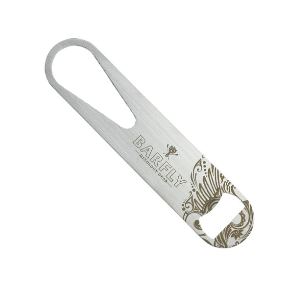 Mercer Barfly M37122 7" Bottle Opener with Speed Pourer Remover