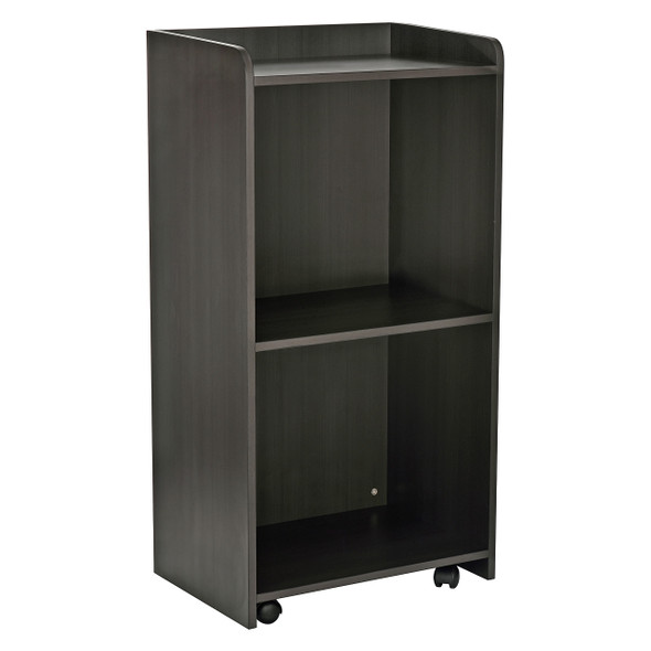 Alpine 661-07-BLK Black Podium with Shelf