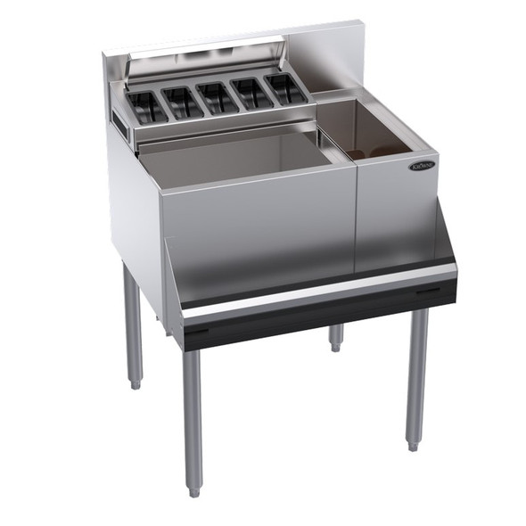 Krowne KR24-MS26R-7 Elixir Mixology Multi-Station, Built-In 7-Circuit Cold Krowne KR24-MS26R-7 Elixir Mixology Multi-Station, Built-In 7-Circuit Cold