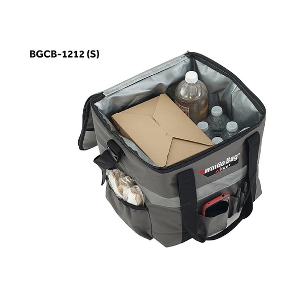 Winco BGCB-1212 WinGo Bag Catering Bag, Small, 12" x 12" x 12", Gray Winco BGCB-1212 WinGo Bag Catering Bag, Small, 12" x 12" x 12", Gray