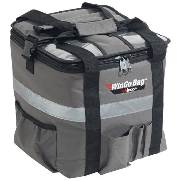 Winco BGCB-1212 WinGo Bag Catering Bag, Small, 12" x 12" x 12", Gray Winco BGCB-1212 WinGo Bag Catering Bag, Small, 12" x 12" x 12", Gray