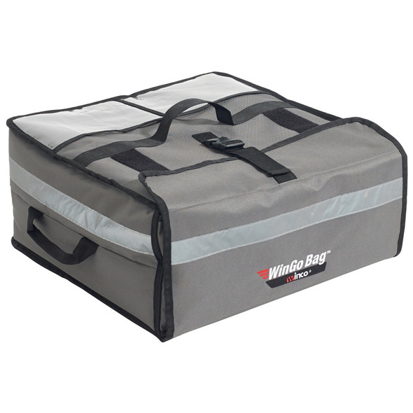 Winco BGPZ-2109 WinGo Bag Pizza Bag, 21" x 21" x 9", (3) 18" Boxes, Gray Winco BGPZ-2109 WinGo Bag Pizza Bag, 21" x 21" x 9", (3) 18" Boxes, Gray