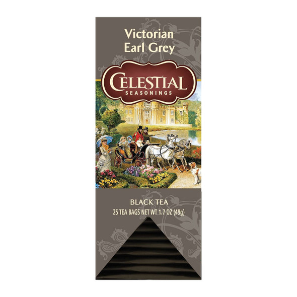 Celestial Seasonings Victorian Earl Grey Black Tea (25 Count/Box)