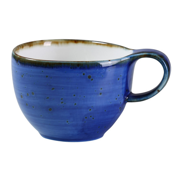 Yanco LY-001BU 4" x 2 5/8" Coffee/Tea Cup, 7 Oz, Blue (36/Case)