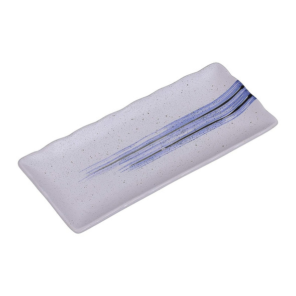 Yanco OC-3112 Ocean 11.5 x 5.5" Rectangular Sushi Plate (12/Case)