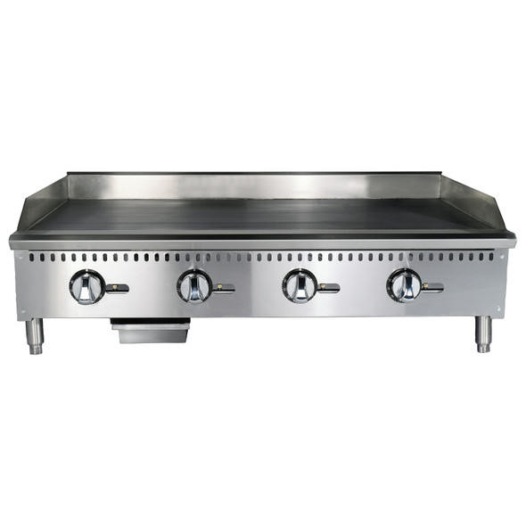 Adcraft BDCTG-48T 48" Thermostatic Gas Griddle