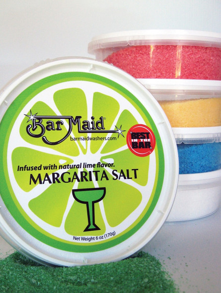 Bar Maid CR-102 White Margarita Salt, 6 Oz