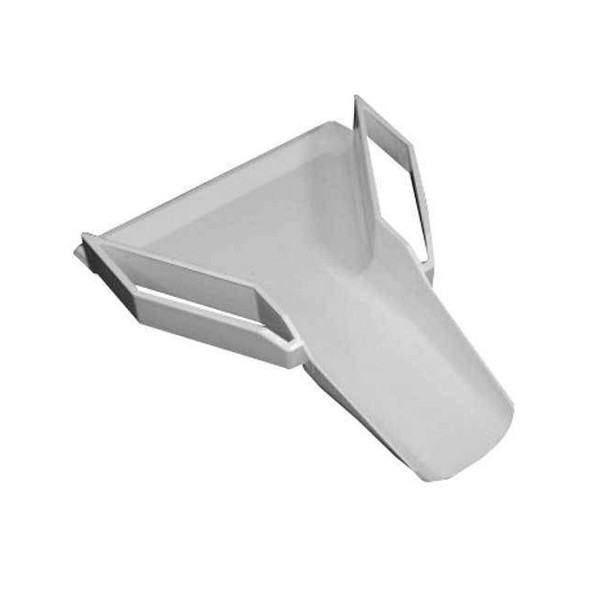 Bar Maid CR-890W White Polycarbonate Popcorn/French Fry Scoop