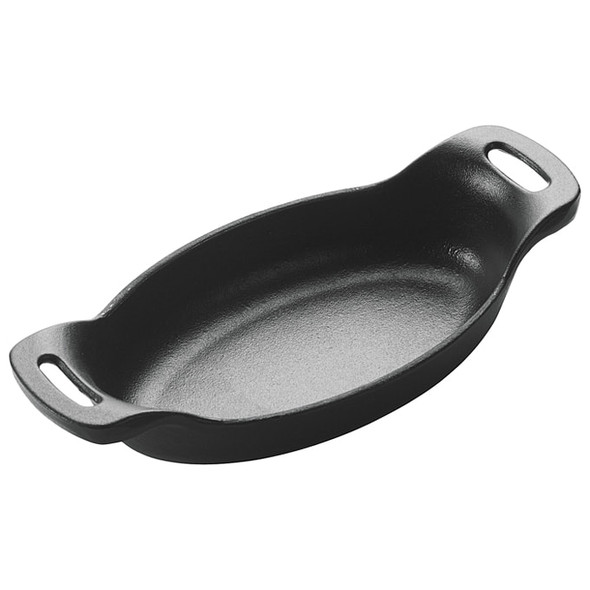 Winco CASM-6O Oval Cast Iron Mini Server, 9 Oz Winco CASM-6O Oval Cast Iron Mini Server, 9 Oz