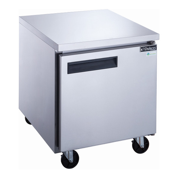 Dukers DUC29F 29" Stainless Steel Undercounter Freezer, 1 Solid Door Dukers DUC29F 29" Stainless Steel Undercounter Freezer, 1 Solid Door