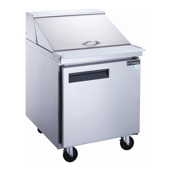 Dukers DSP29-12M-S1 29" Mega Top Sandwich Prep Table - 1 Door, 12 Pans Dukers DSP29-12M-S1 29" Mega Top Sandwich Prep Table - 1 Door, 12 Pans