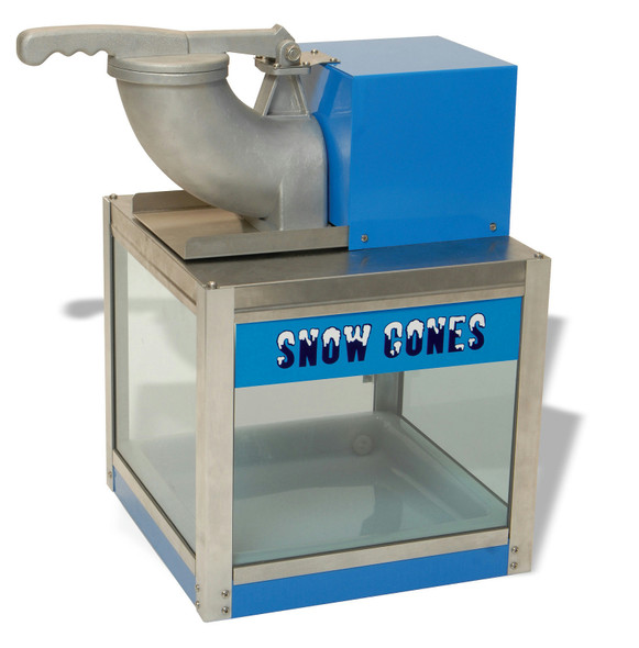 Winco 71000 Snow Bank Snow Cone Machine, 500 lbs. Crushed Ice per Hour Winco 71000 Snow Bank Snow Cone Machine, 500 lbs. Crushed Ice per Hour