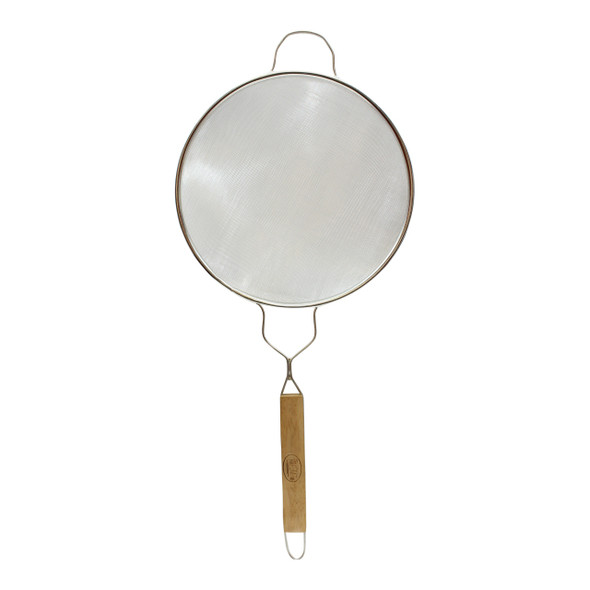 Tablecraft 97 Tinned Single Fine Mesh Strainer, 10-1/4"
