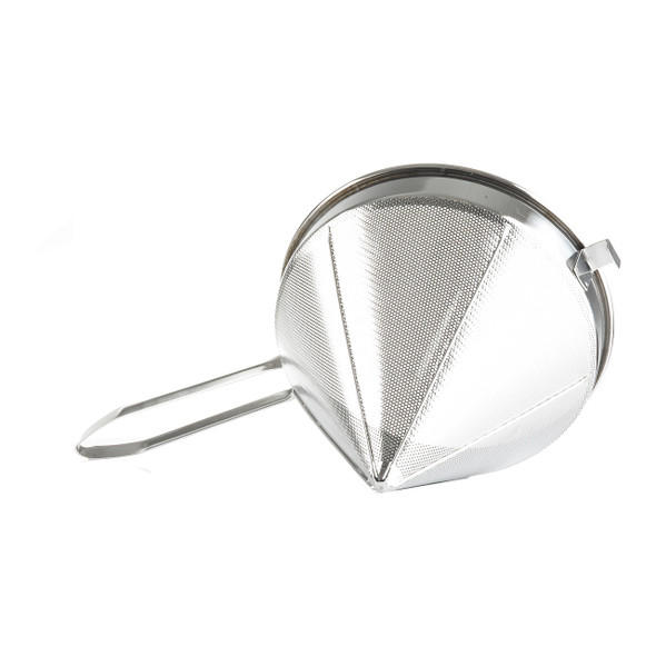Tablecraft 1712 China Cap Strainer, 6 qt., 12" dia., Fine, Stainless Tablecraft 1712 China Cap Strainer, 6 qt., 12" dia., Fine, Stainless