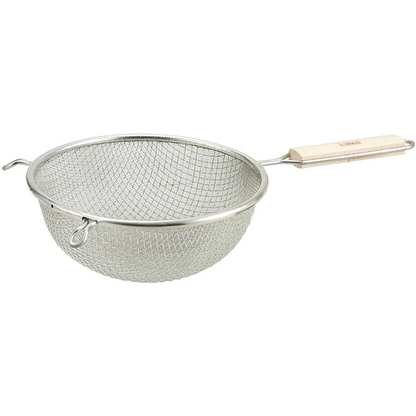 Winco MSTF-8D Fine Double Tinned Mesh Strainer, 8" dia. Winco MSTF-8D Fine Double Tinned Mesh Strainer, 8" dia.