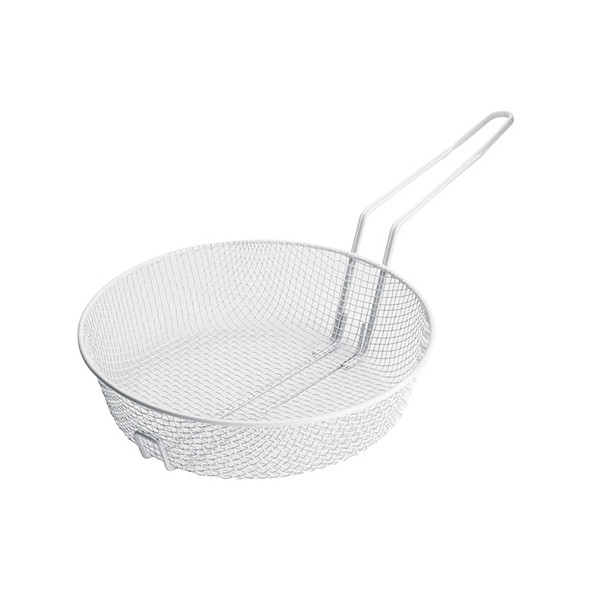 Winco MSBW-12M Breading Basket, 12" dia. x 3"H, Medium Mesh