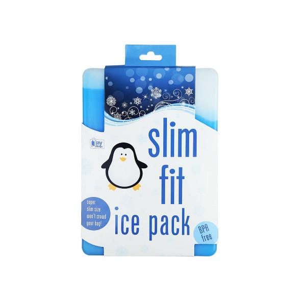 Jay Bags Slim Fit Ice Pack, 6" x 8.5", Large