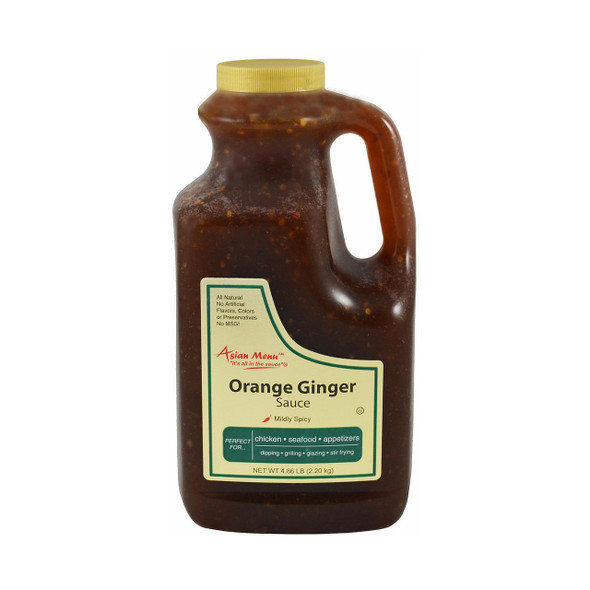 Asian Menu Orange Ginger Sauce, 64 Ounces