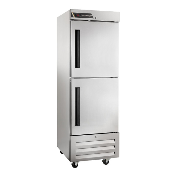 Centerline CLBM-23F-HS-R One-Section Reach In Freezer, (2) Half Height Solid Doors, Hinge Right