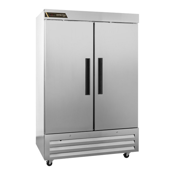 Centerline CLBM-49R-FS-LR Two-Section Reach In Refrigerator, (2) Full Height Solid Doors, Hinge Left/Right