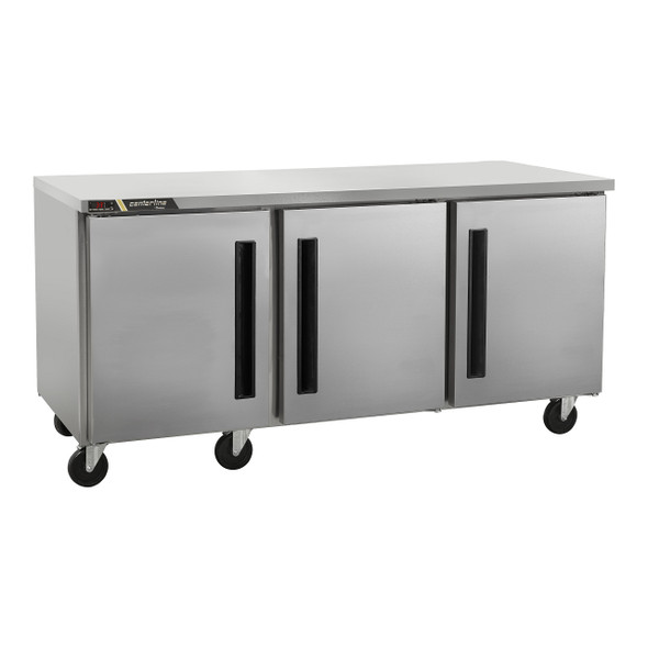 Centerline CLUC-72F-SD-LLL 72" Undercounter Freezer, (3) Solid Doors, Hinge Left/Left/Left Centerline CLUC-72F-SD-LLL 72" Undercounter Freezer, (3) Solid Doors, Hinge Left/Left/Left