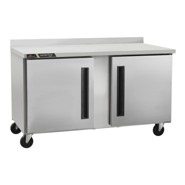 Centerline CLUC-60F-SD-WTRR 60" Worktop Freezer, (2) Solid Doors, Hinge Right/Right Centerline CLUC-60F-SD-WTRR 60" Worktop Freezer, (2) Solid Doors, Hinge Right/Right