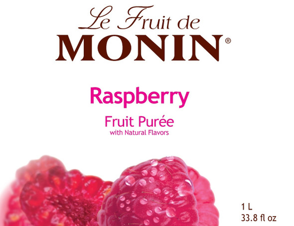 Monin Raspberry Puree, 1 Liter Monin Raspberry Puree, 1 Liter