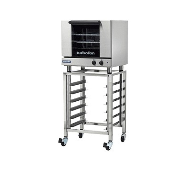 Moffat E22M3-SK23 3 Tray Half Size Electric Convection Oven, Manual Control with SK23 Stand