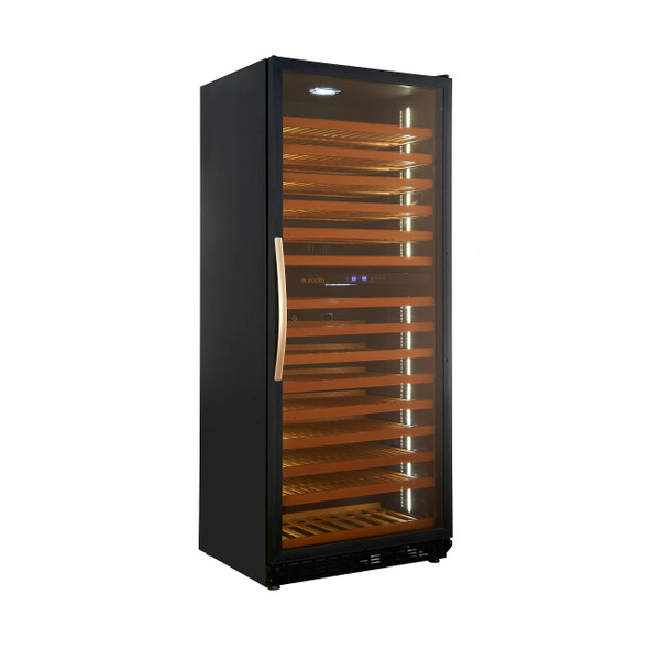 Eurodib USF328D One-Section Reach-In Wine Cabinet, Holds 255 Bottles