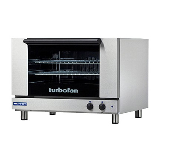 Moffat E27M2-T 2 Tray Full Size Electric Convection Oven, Manual Control, 220V