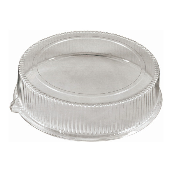 D&W CLRE16P 16" Round Clear Catering Dome Lids, 50/Case