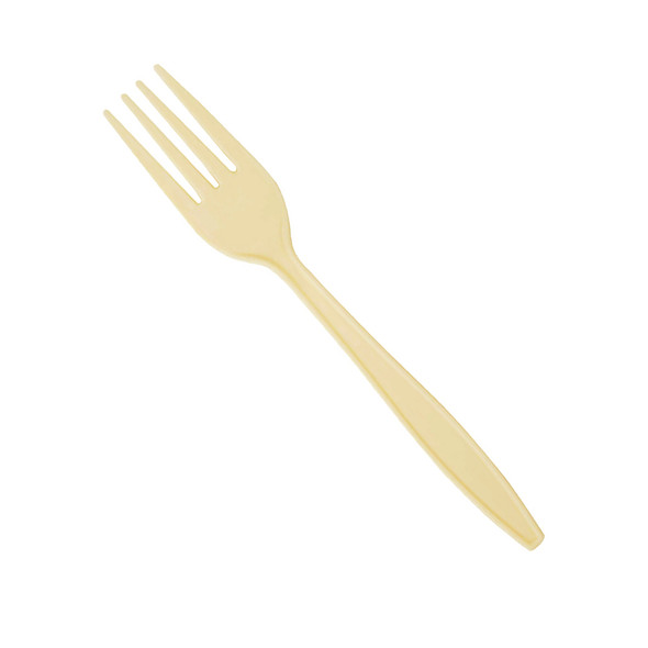 Compostable Cutlery Fork, Beige, 1000/Case (BP-MHFN)