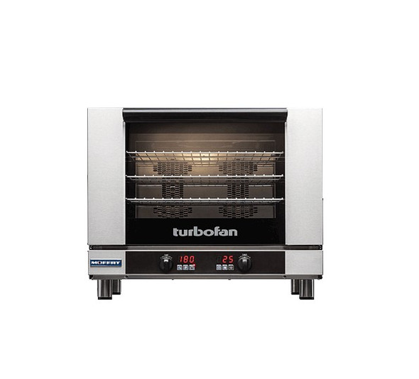 Moffat E28D4-P 4 Tray Full Size Electric Convection Oven, Digital Control - 208V