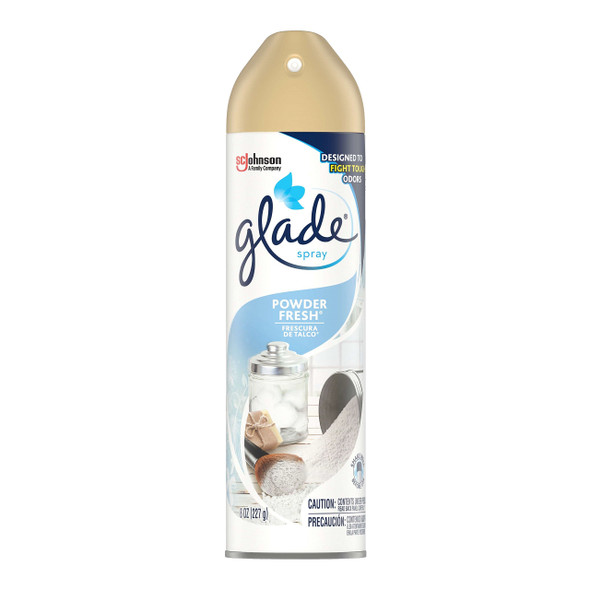 Glade Aerosol Air Freshener, 8 oz, Powder Fresh