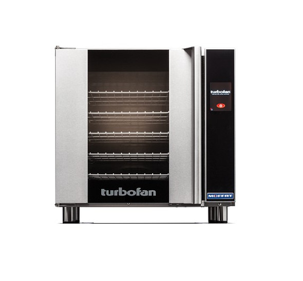 Moffat E32T5-P 5 Tray Full Size Electric Convection Oven, Touch Screen Control - 208V