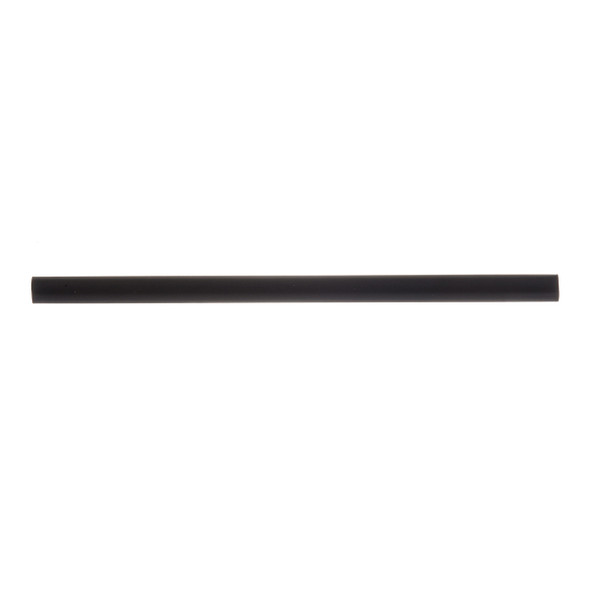Tablecraft 100105 Black Unwrapped PLA Straws, 5-3/4", 5mm, 1000/Pack