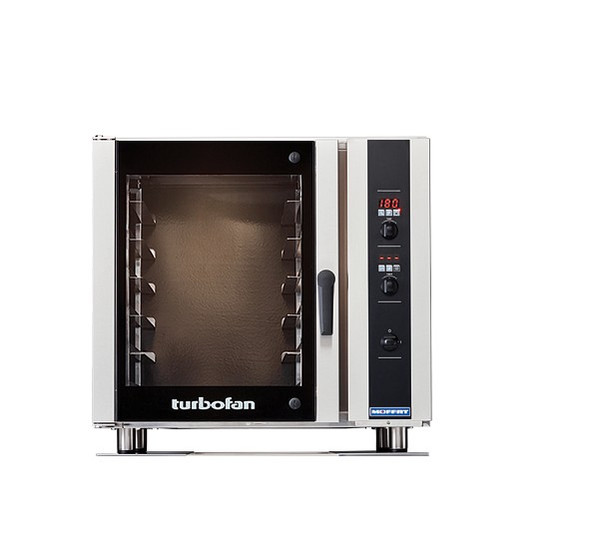Moffat E35D6-26-P 6 Tray Full Size Electric Convection Oven, Digital Control - 208V