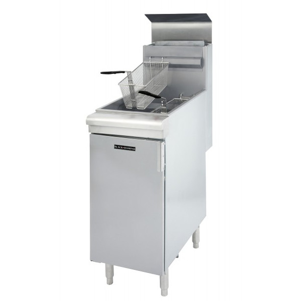 Adcraft BDGF-90/NG 40 lb Natural Gas Deep Fryer - 90K BTU