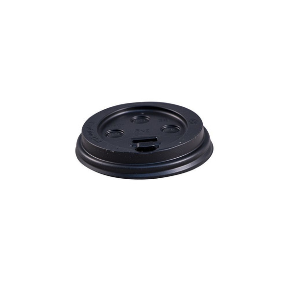 Empress EDHCL-8-B Black Dome Lid for 8oz Paper Hot Cup, 1000/Case