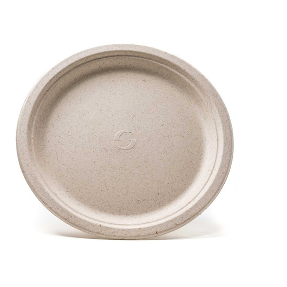 Green Wave OV-P010 Ovation Plate, Beige, 10", Compostable (500/Case)