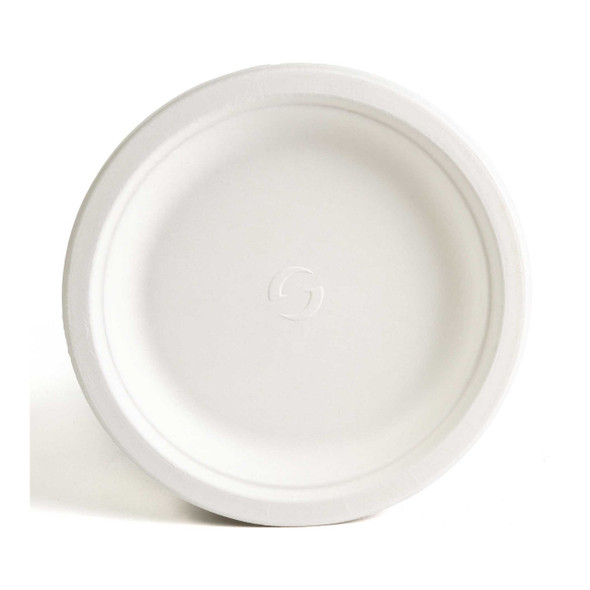 Evolution Plate, White, 7", Compostable (1000/Case)