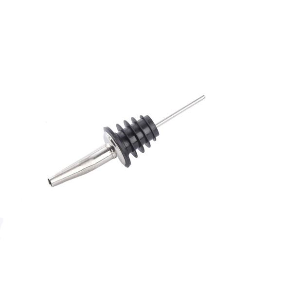 Tablecraft 330 Free Flow Stainless Steel Tapered Speed Pourer (12/Pack)