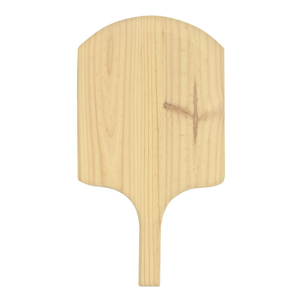 Omcan 80600 Wooden Pizza Peel, 12" x 14" Blade, 22" Overall Length