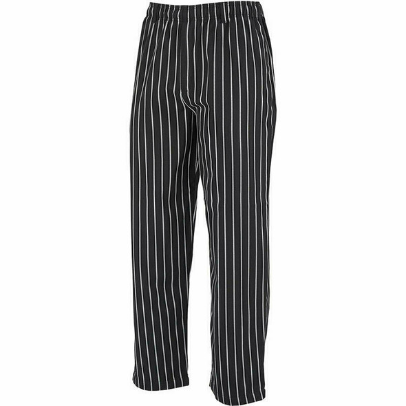 Mercer M60030BCS3X Millennia Unisex Cook's Pants, Chalk Stripe, 3X-Large