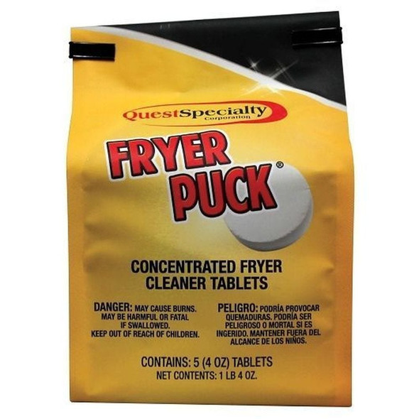 Fryer Puck Deep Fryer Cleaner, 5 Per Pack
