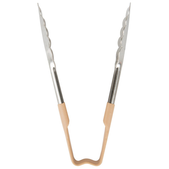 Vollrath 4780660 Utility Tongs, One-Piece, 6", Ivory Handle