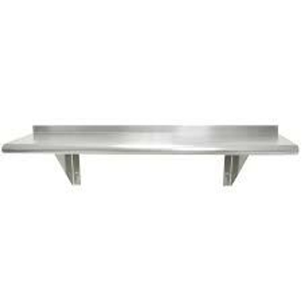 KCS WSS1424 Stainless Steel Wall Shelf, 14" x 24"